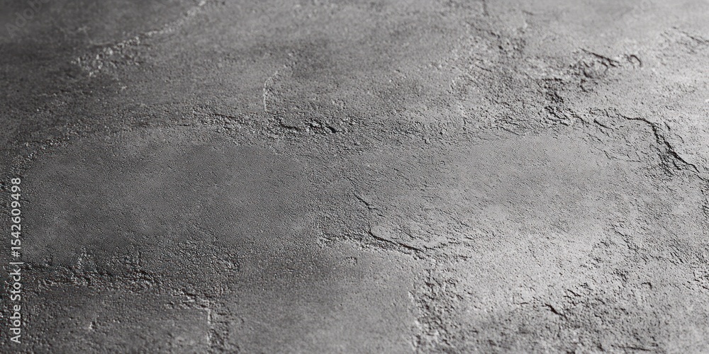 Poster close-up view of rough textured gray concrete surface with minor cracks and varied shading
