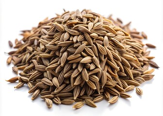 Close-up of Aromatic Caraway Seeds Culinary and Medicinal Uses