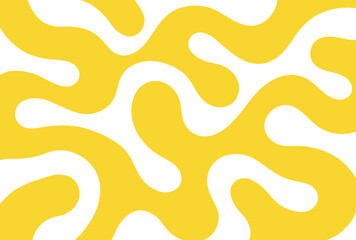 summer bright yellow liquid background