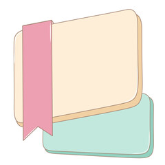 Text Box Bubble Promotion. Empty Speech Bubble Design for Quote, Infographic, Discount, Flash Sale, Social Media Post.