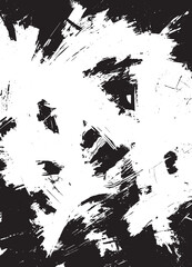 painting brush texture backgrund abstract black and white grunge background