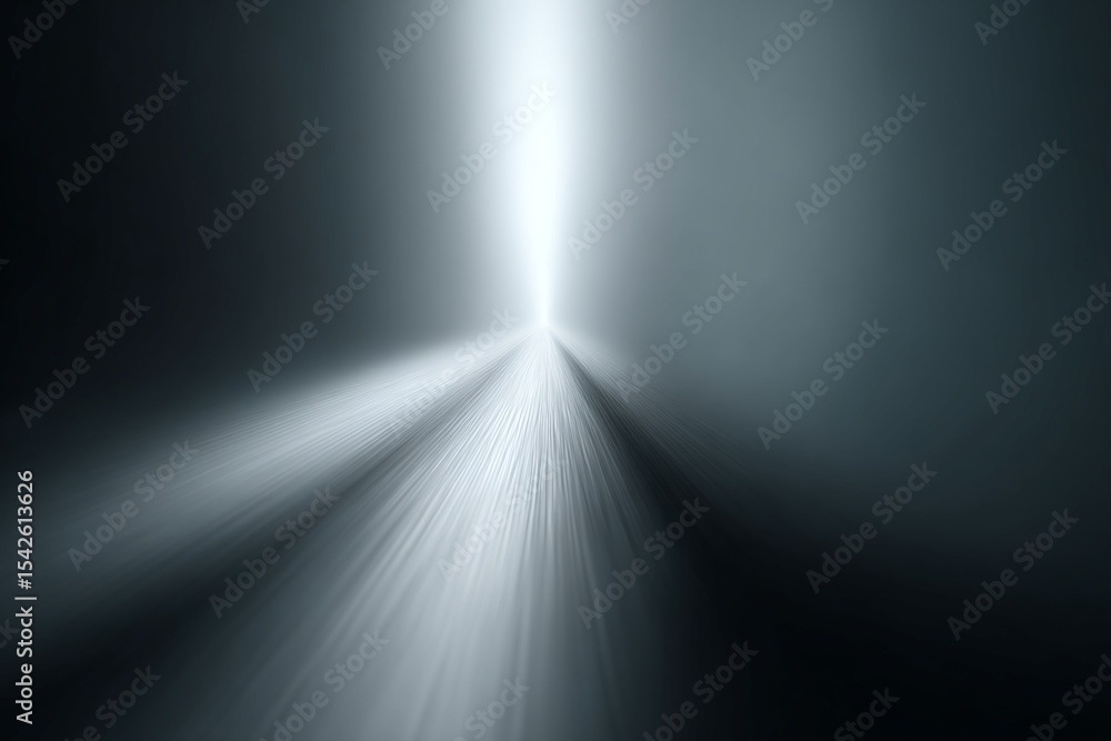 Poster abstract image: light source on gray surface