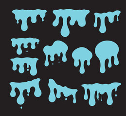 black an white fluid backdrop leaking illsutration dripping liquid illustration, water drop 