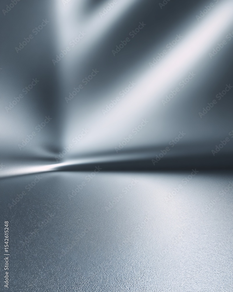 Poster gray metallic gradient texture with depth