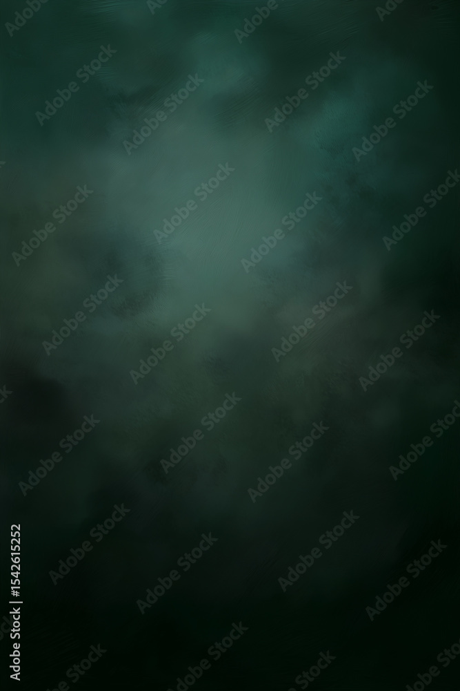 Poster dark green abstract background creating a moody atmosphere