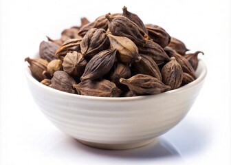 Obraz premium Black Cardamom Spice Aromatic Flavor for Cooking and Baking