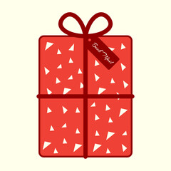 Beautiful Book Present Vector Illustration