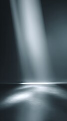 Obraz premium Two Light Beams on Gray Surface