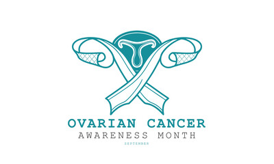 Ovarian Cancer Awareness Month. Ovarian Cancer concept Design.