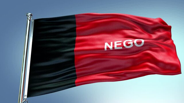 Bandeira Estado da Para&iacute;ba em movimento - V&iacute;deo