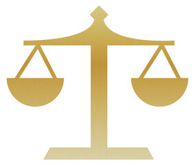 Gold Scale Transparent Background