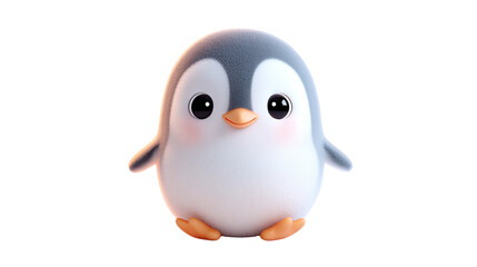 Adorable Cartoon Penguin