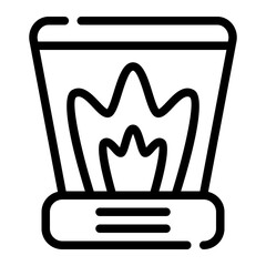 GMO Crop line icon