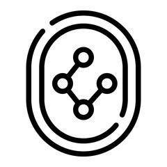 cell culture line icon