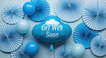 Get Well Soon Decorative Party Celebration Elements