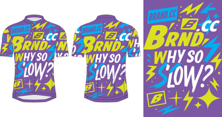 Cycling Jersey Design. Sport Jersey Design Custom Sublimation. Abstract Background.