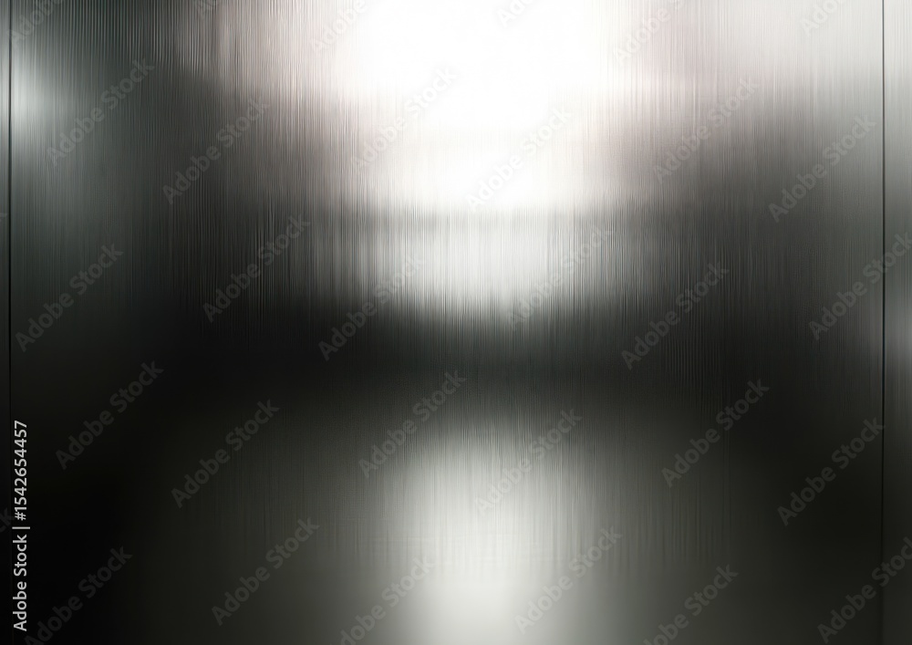Poster blurred abstract view with vertical streaks resembling light and shadow reflecting on textured surfa
