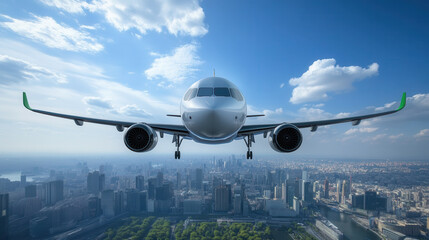 Innovation in airline travel gps warning center enhances safety during airplane landing in urban environments