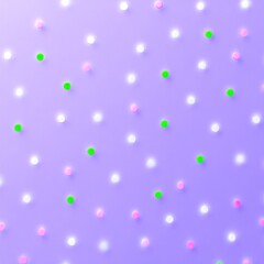 Pastel circles on a gradient background