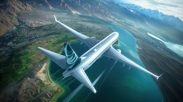 Innovative airline safety warning center for gps landing of airplanes during travel over scenic landscapes