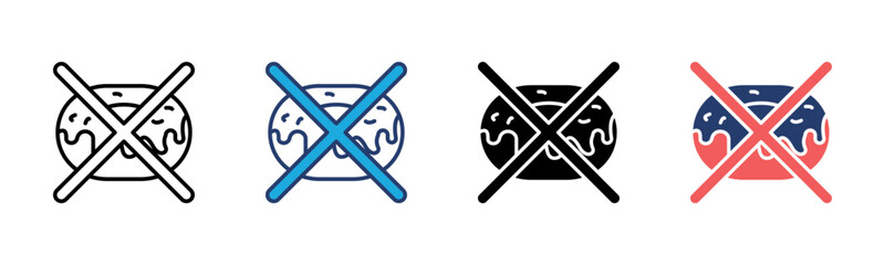 Donut icon sheet multiple style collection