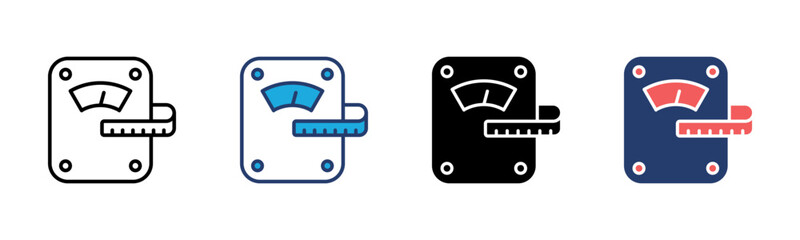 Weights icon sheet multiple style collection