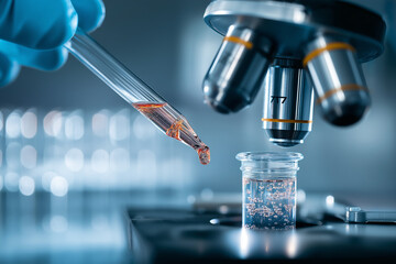 test tubes in laboratory