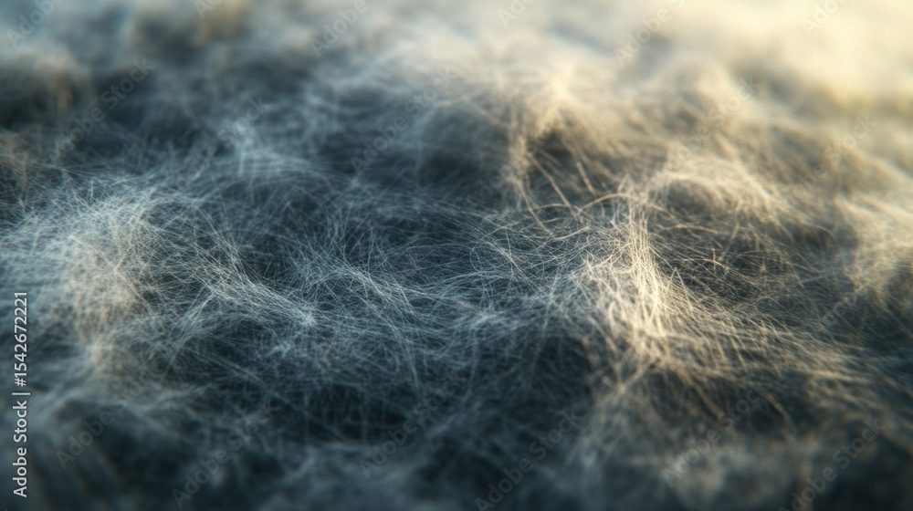 Poster abstract texture of fine threads