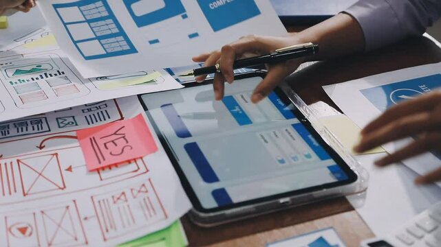 UX UI and Programming development technology.