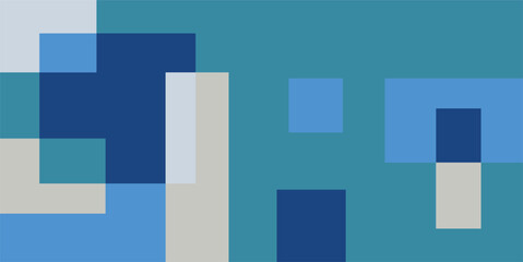 Colorful geometric background, geometric pattern texture, random square shape pattern, abstract pixels with summer colors