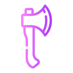axe gradient icon