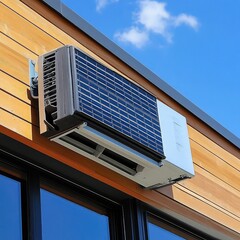Solar-powered air conditioning renewable energy cooling systems eco-friendly air conditioners energy-efficient solutions sustainable cooling technology green building systems clean energy systems