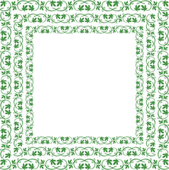 Beautiful flower art and mandala vector design