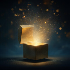 magic box with magic light