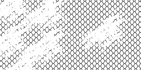 Mesh texture for fishing nets. Grunge pattern for sportswear or soccer goal, volleyball net, basketball hoop, hockey, athletics. Mesh background