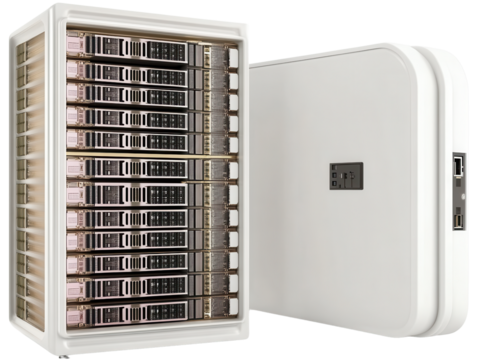 Innovative data center server design enhancing internet safety and cloud efficiency in a modern environment