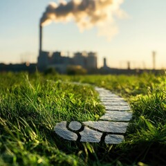 Carbon footprint climate impact greenhouse emissions lifestyle environment energy usage pollution measurement ecological responsibility sustainability global warming awareness