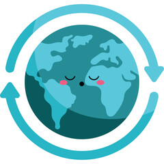 Save the Planet Earth Illustration Design
