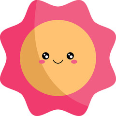 Earth and Sun Day Vector Illustration