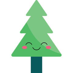Pine Tree Illustration for Earth Day
