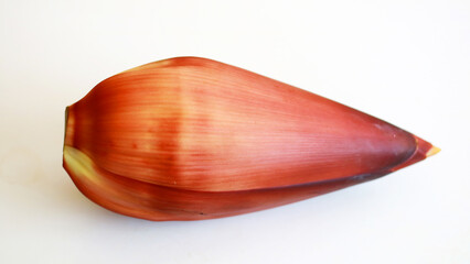 Banana heart or banana flower. In Indonesia it can be processed into delicious food.           