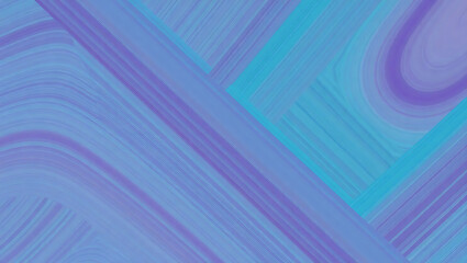 Fototapeta premium Vibrant Diagonal Lines in Blue and Purple ,off-white . mint Color Gradient
