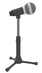 マイクスタンドとマイク