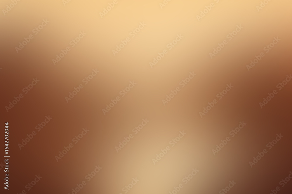 Fototapete Abstract soft brown color warm toon gradient blur background. Blur background with brown color warm toon gradient smooth and soft. 