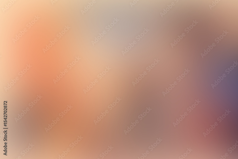 Poster abstract soft warm color gradient blur background. blur background with warm color gradient smooth a
