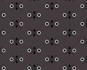 Abstract geometric Seamless pattern background design