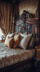 Warm Autumn Tones in a Cozy Bedroom