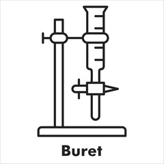 Buret Outline Icon