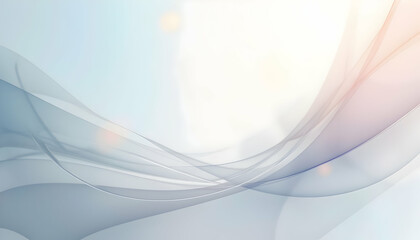 Obraz premium Abstract Flowing Lines Background with Soft Colors for Design
