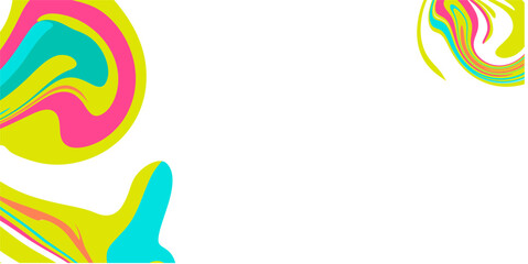 Festival, event, celebration, music themed background with futuristic elements and wavy shapes and with negative space for text